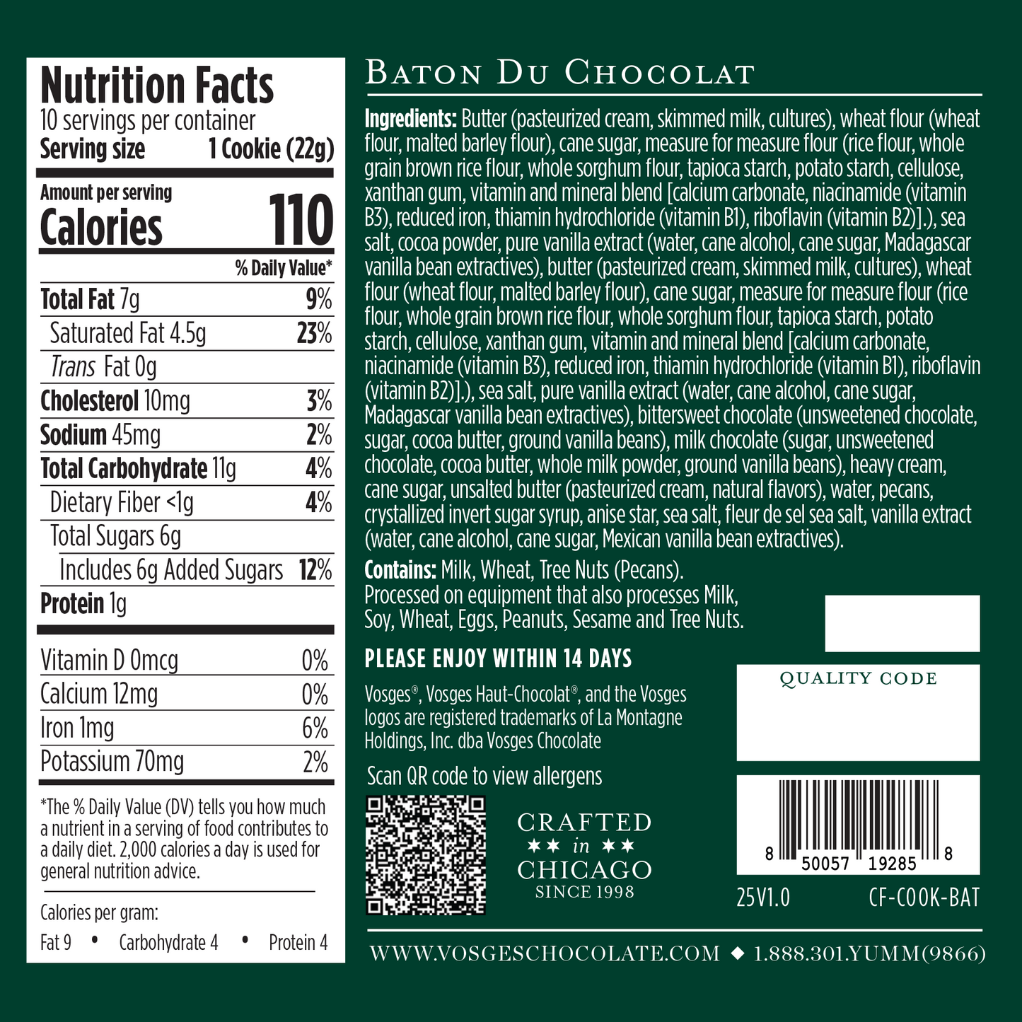 Bâton du Chocolat