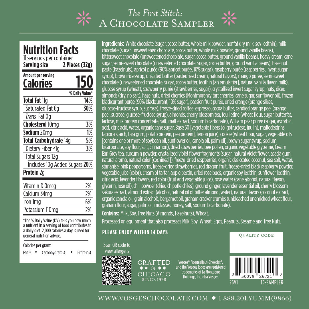 Vosges Chocolate Sampler