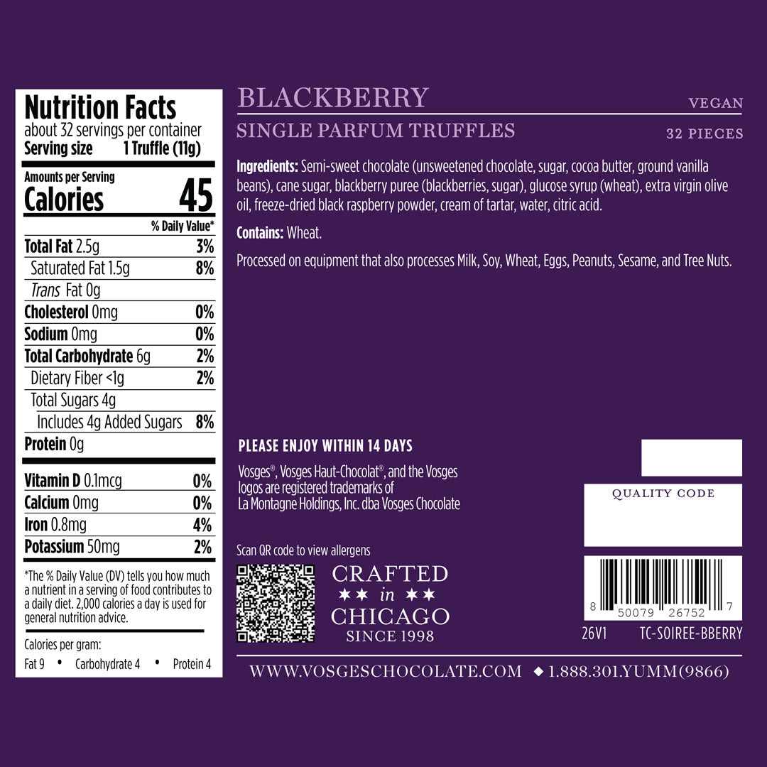 Blackberry Truffles