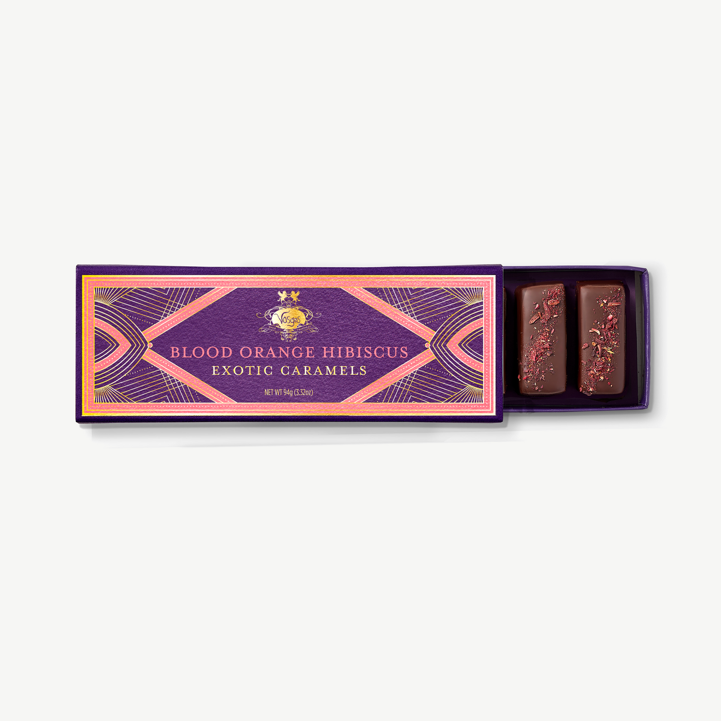Blood Orange Hibiscus Caramels