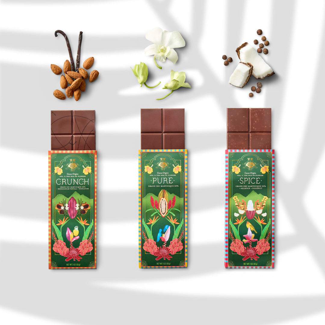 Martinique Cacao Single-Origin Chocolate Bar Library