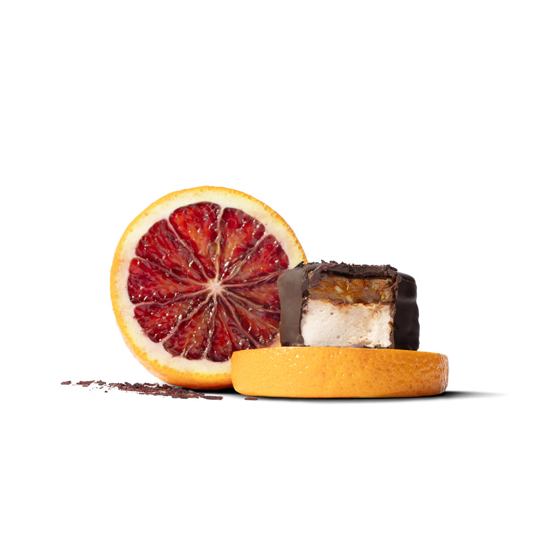 Lunar New Year Blood Orange Caramel Marshmallows