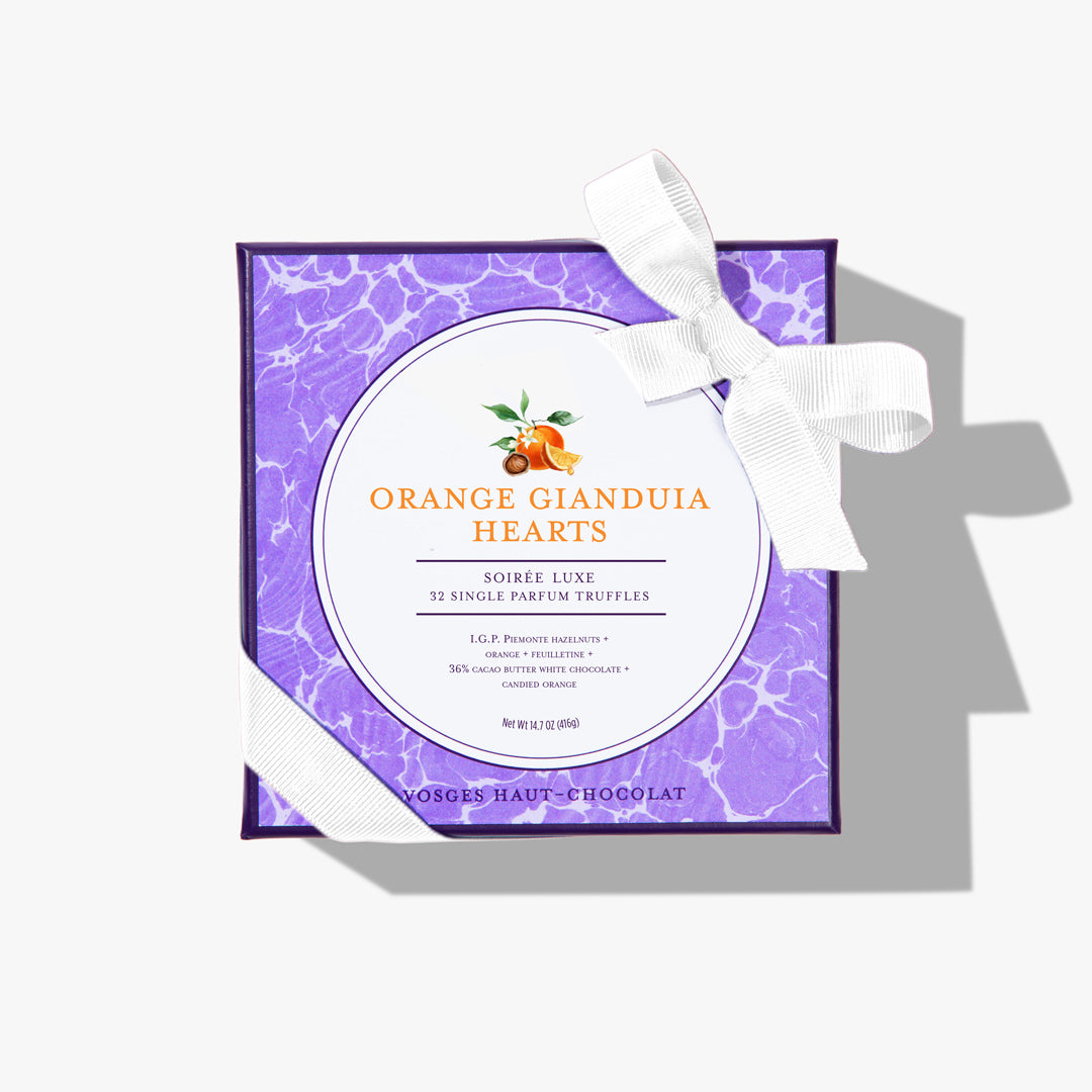 Orange Gianduia Hearts