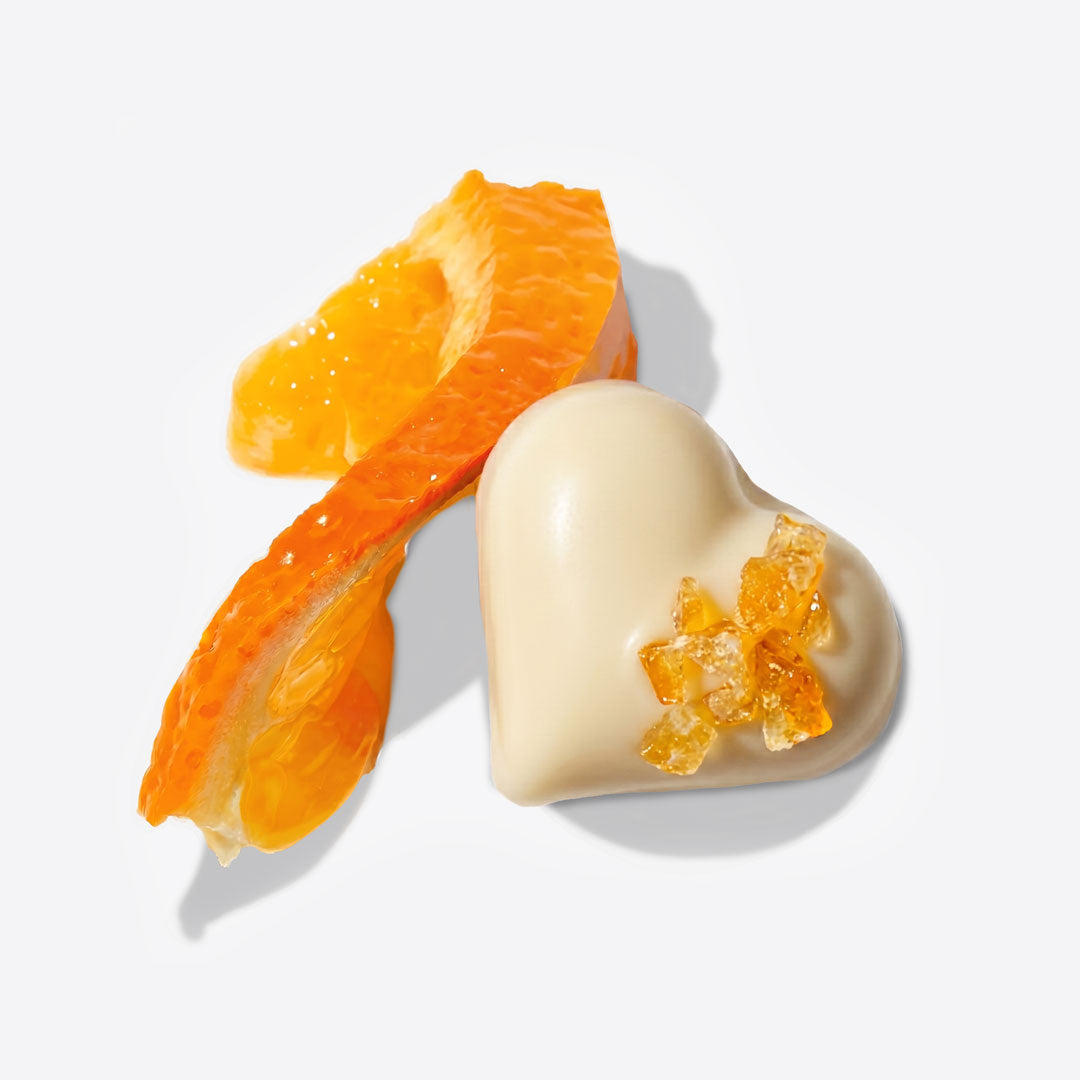 Orange Gianduia Hearts
