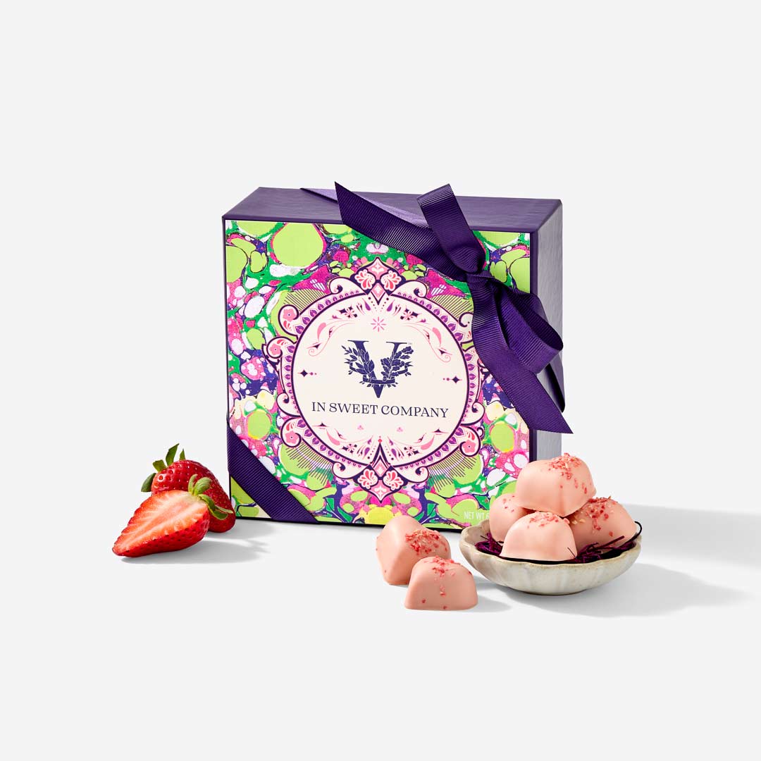 Strawberry Yuzu Chocolate Hearts
